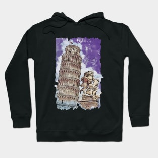 Leaning Tower of Pisa Hoodie